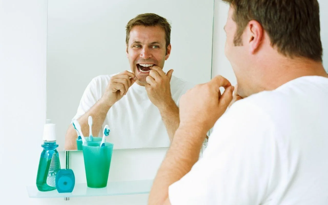 add flossing to daily routine smart oral health goals for 2021